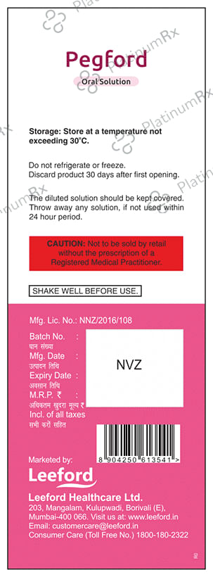 Pegford Oral Solution
