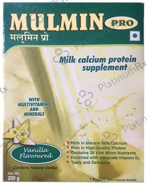 Mulmin Pro Vanilla Powder 200gm