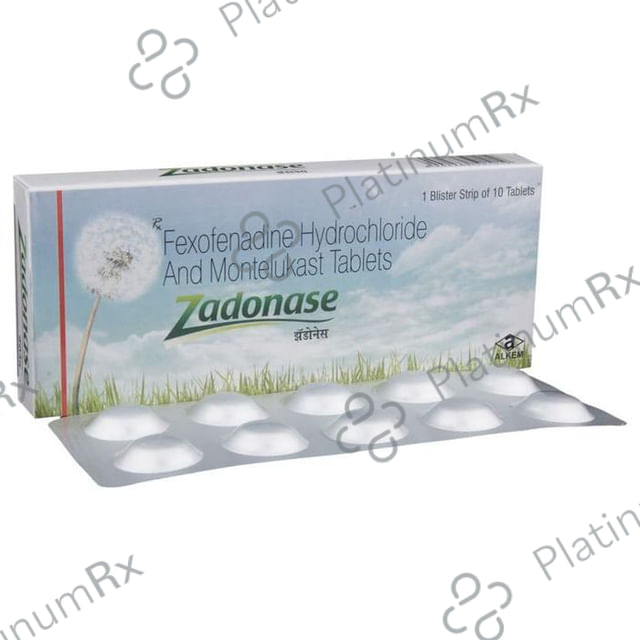 Zadonase 120/10mg Tablet 10s