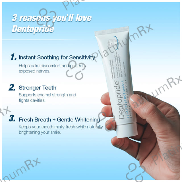 Dentopride Sensitive Toothpaste (100gm Each) 4 Tube