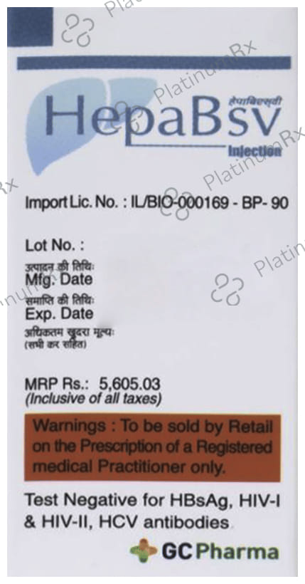 Hepabsv 100IU Injection