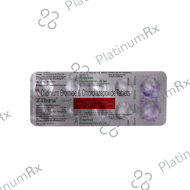 Zibra 2.5/5/10mg Tablet 10s
