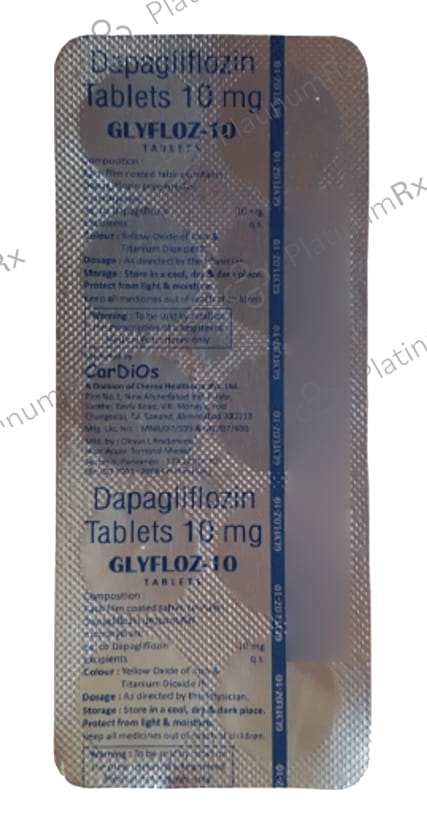 Glyfloz 10 Tablet