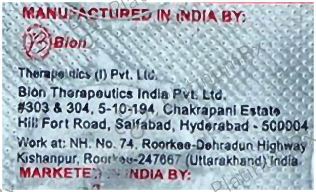 Cilovas MT 10mg/50mg Tablet