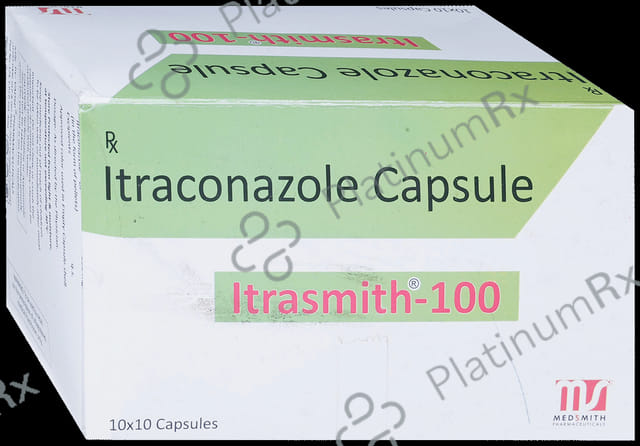 Itrasmith 100mg Capsule