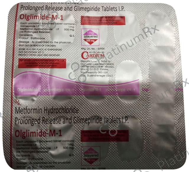 Olglimide-M 1 Tablet PR