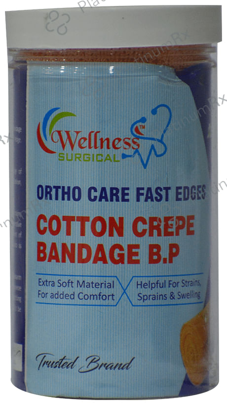 Wellness Surgical Ortho Care Fast Edges Cotton Crepe Bandage