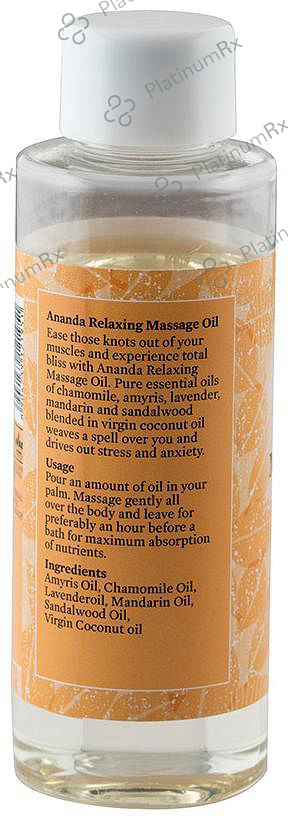 Bipha Ayurveda Ananda Relaxing Massage Oil