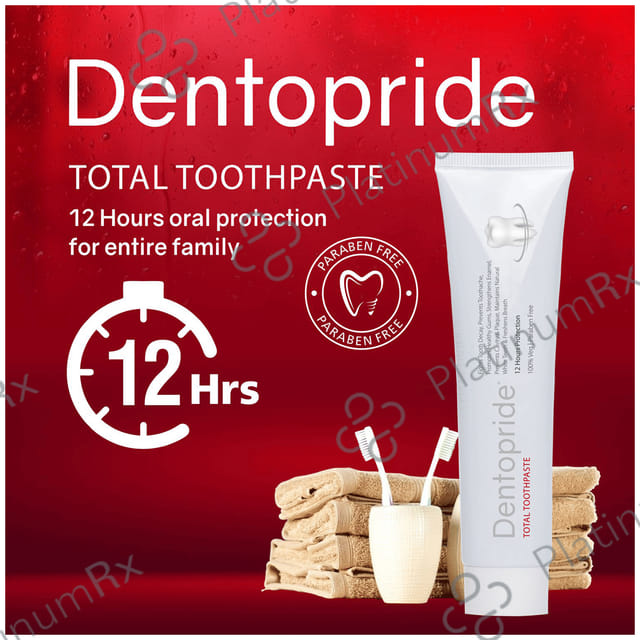 Dentopride Total Toothpaste (100gm Each) 2 Tube