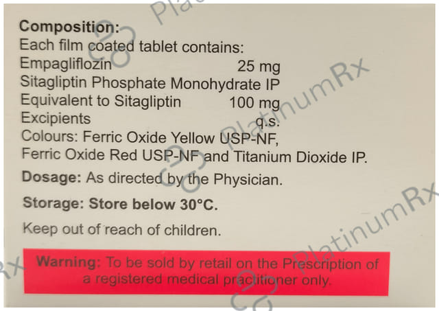 Empalo S 25/100mg Tablet 10s