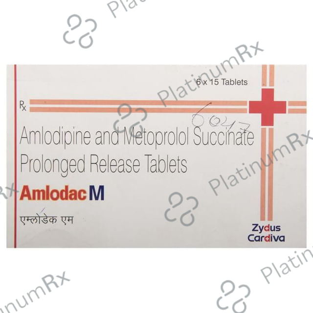 Amlodac M 5/47.5mg Tablet PR 15s
