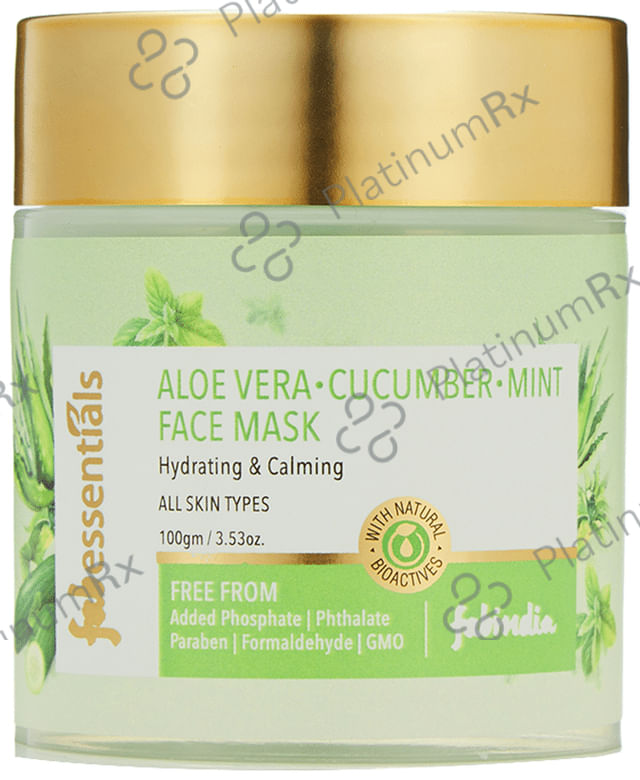 Fabessentials Aloe Vera, Cucumber and Mint Face Mask