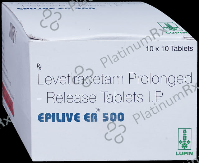 Epilive ER 500mg Tablet 10s