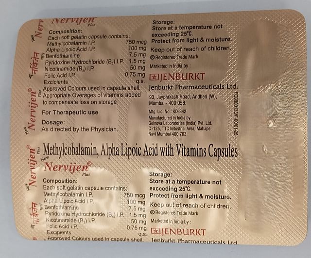 New Nervijen Plus Capsule 15s