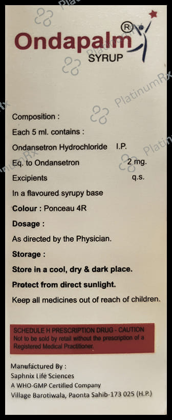 Ondapalm 2mg Syrup 30ml