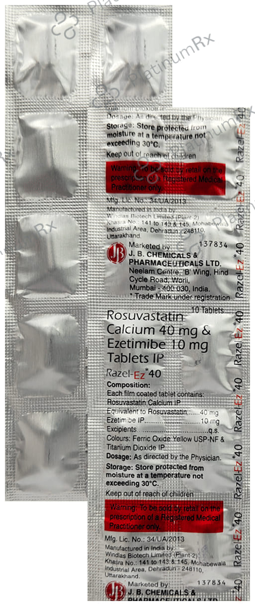 Razel EZ 10/40mg Tablet 10s