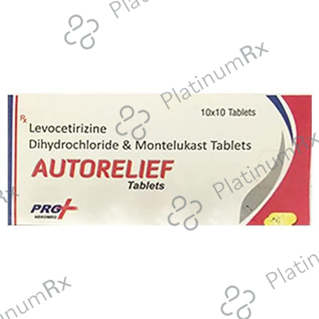 Autorelief 10/5mg Tablet 10s