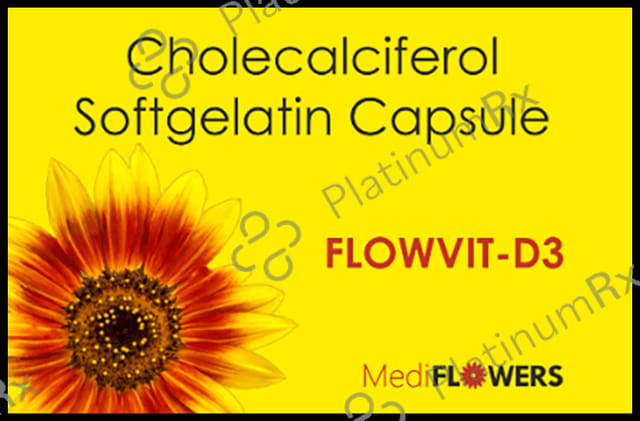 Flowvit-D3 Soft Gelatin Capsule