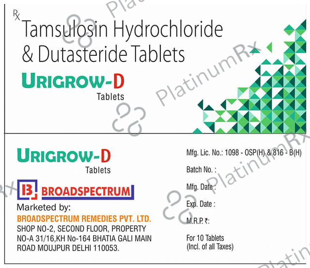 Urigrow-D Tablet