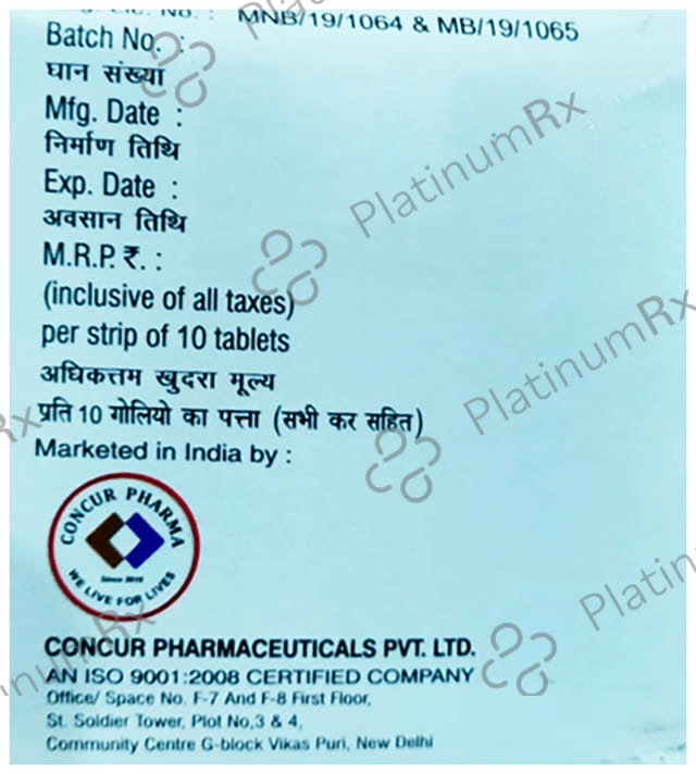 Cefoxin 200mg/200mg Tablet