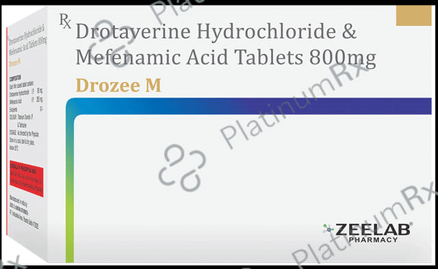 Drozee M 80/250mg Tablet 10s