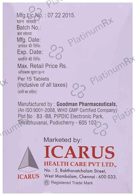 Stamina OD Tablet 15 Tablet