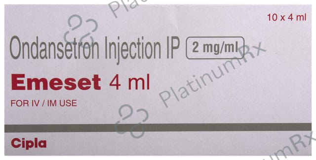 Emeset 2mg/ml Injection (10*4ml Ampoule) 10s