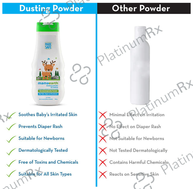 Made Safe Mamaearth Baby Powder 300gm
