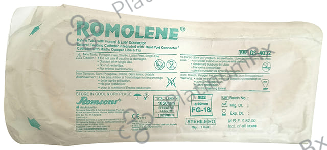 Romsons Romolene GS 4032 Ryles Tube FG 18