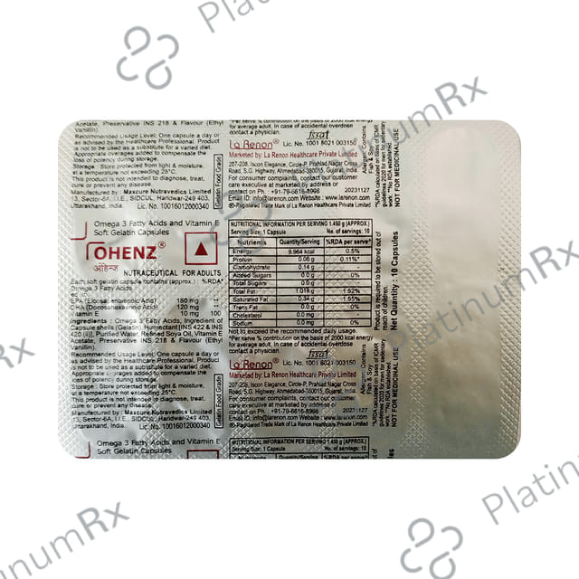 Ohenz Capsule 10s