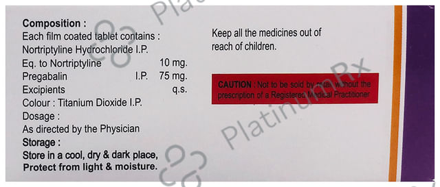 Nersave NT 75mg/10mg Tablet