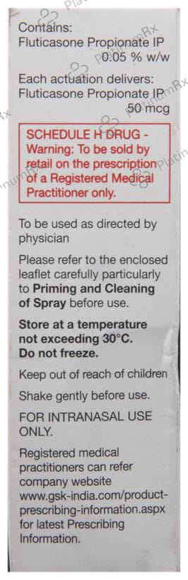 Flixonase CFC 50mcg Free Innospray 12gm