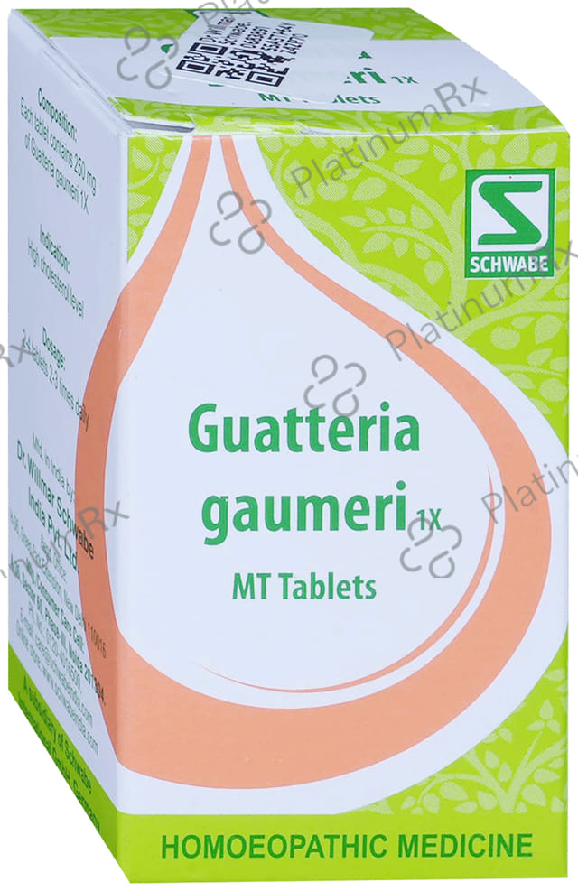 Dr Willmar Schwabe India Guatteria Gaumeri MT Tablet 1X
