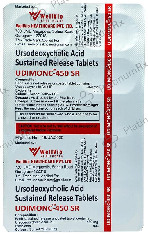 Udimonc 450mg Tablet SR