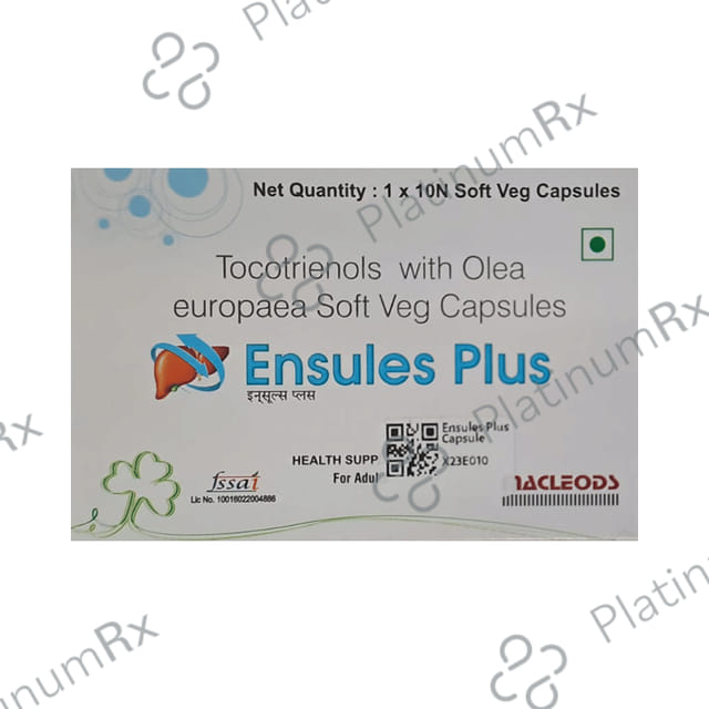 Ensules Plus 200mg Capsule 10s