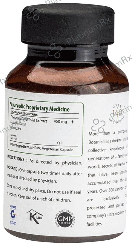 Bixa Botanical Guduchi Vegetarian Capsule