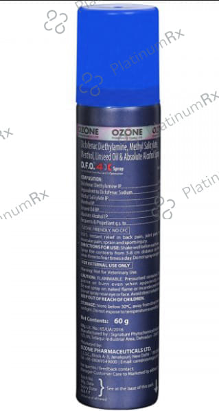DFO 4X Spray 60gm
