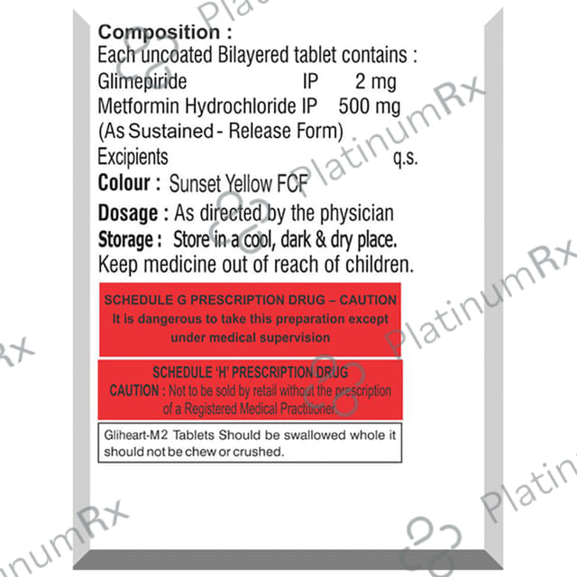 Gliheart-M2 Tablet SR