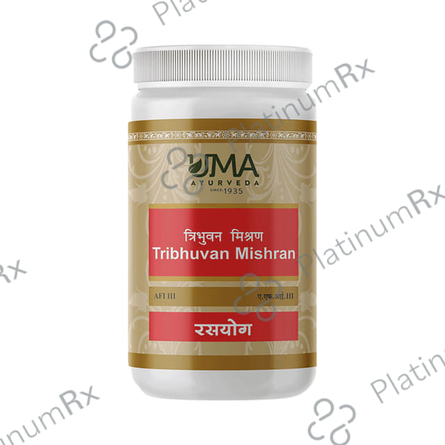 Uma Ayurveda Tribhuvan Mishran Tablet 1000 tablets