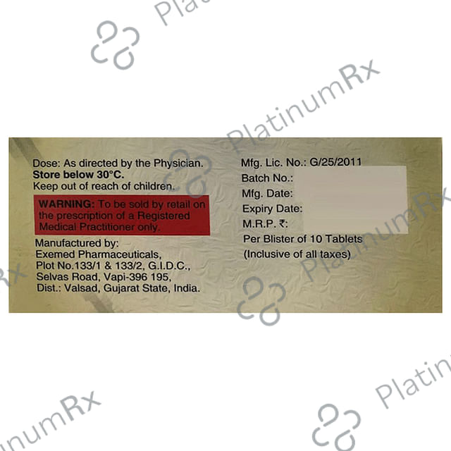Sitara D 10/100mg Tablet 10s