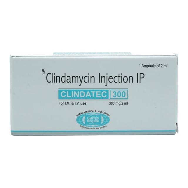 Clindatec 300mg Injection 2ml
