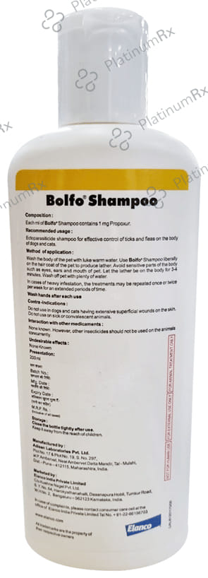 Bayer Bay.O.Pet Bolfo Shampoo