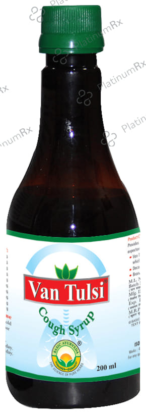Basic Ayurveda Van Tulsi Cough Syrup 200 ml