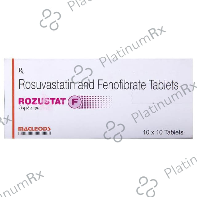 Rozustat F 67/10mg Tablet 10s