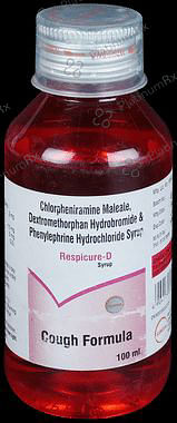 Respicure D 2/10/5mg Syrup 100ml