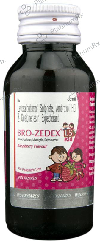 Bro Zedex LS Kid Raspberry Expectorant 60ml