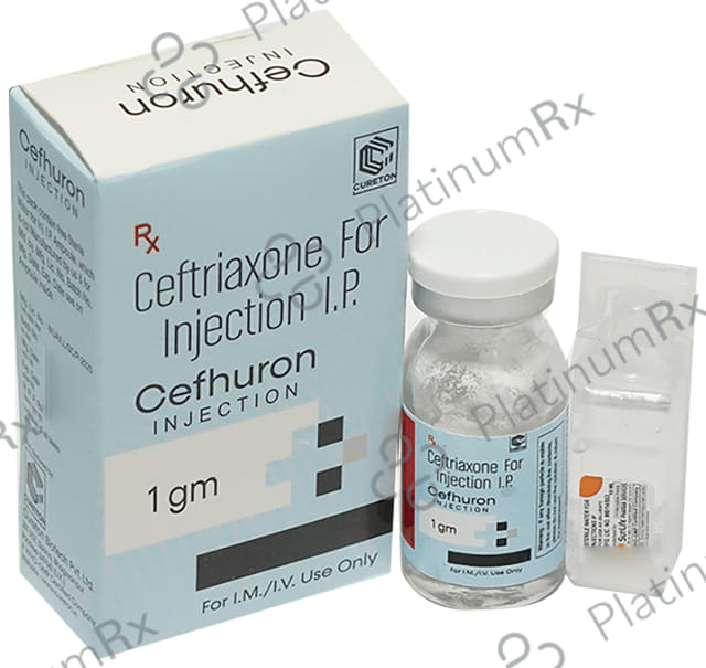 Cefhuron 1gm Injection