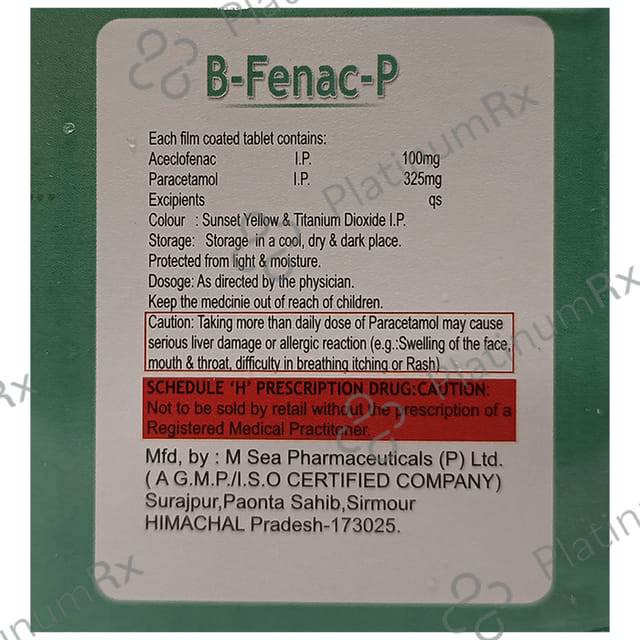 B-Fenac-P Tablet