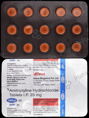 Aldep 25mg Tablet 15 Tablet