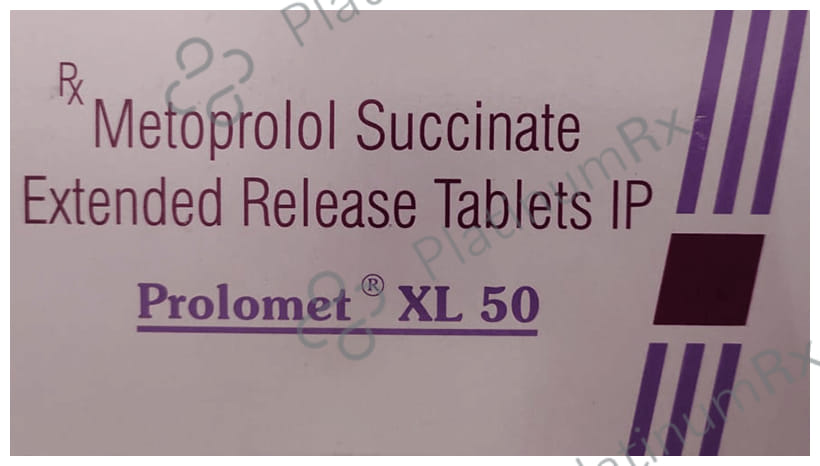 Prolomet XL 50mg Tablet ER 15s